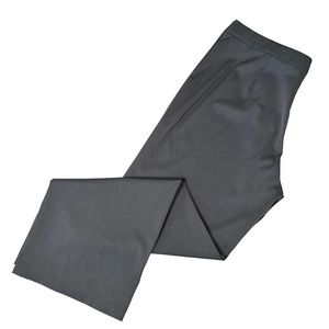 Armani Collection Charcoal Flat Front Lightweight Wide Leg Trousers 12